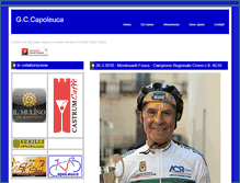 Tablet Screenshot of capoleuca.org